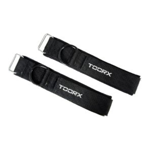 Coppia Cavigliera per Trazioni con Anello e Chiusura in Velcro Toorx - immagine 1